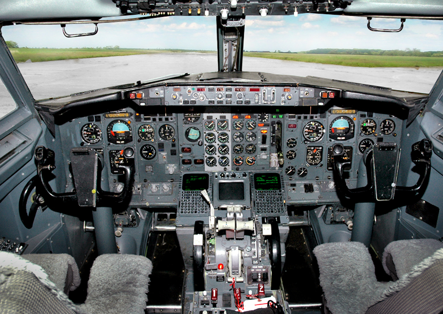 Aircraft Cockpit Before and After - LB Aircraft Engineering